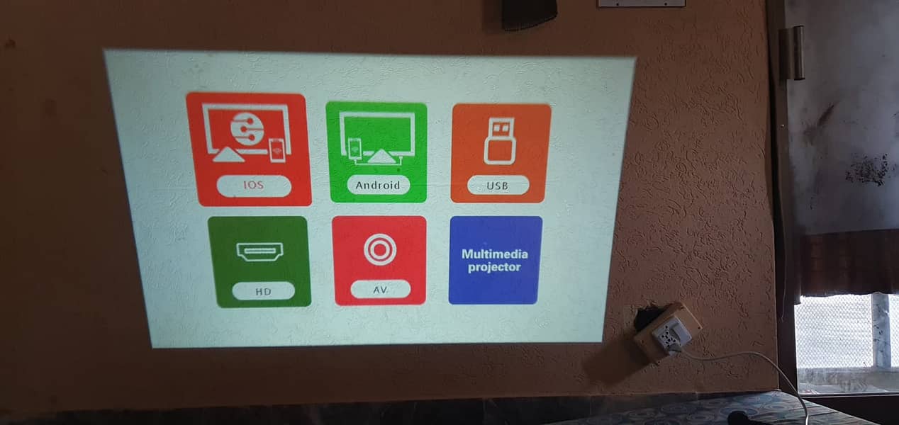 Brand new wifi projector for sale whatsapp only 03198614614 11