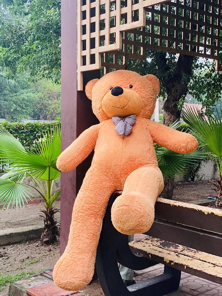 Stuffed bear / Teddy bear / jumbo bear / Fix Price 4