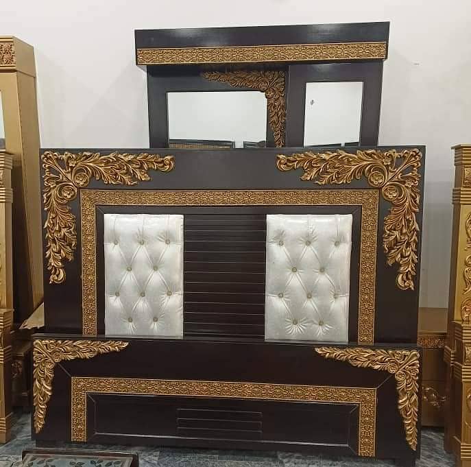 Double bed / bed set / Side Tables / Dressing Tables / bed / Furniture 5