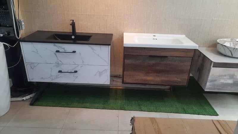 Best Bathroom vanity/ Wooden Textures Bathroom vanity/ Pvc Vanity 16