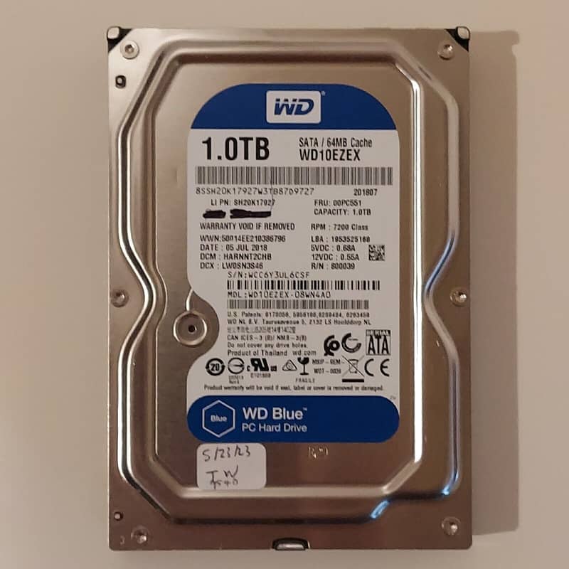 1 TB Desktop / Laptop Hard Drive 1