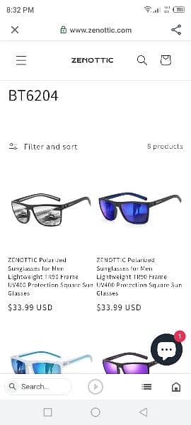 ZENOTTIC Polarized Sunglasses for Men Lightweight TR90 UV400 protectio 2