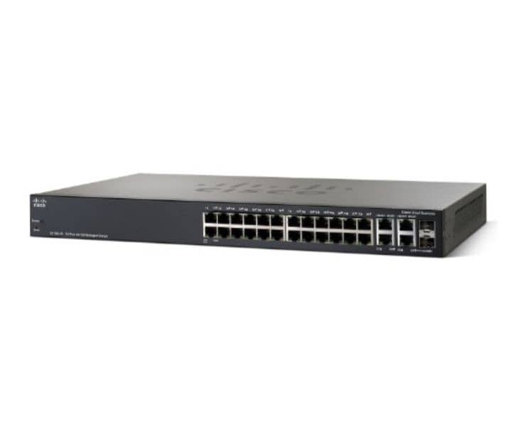 Cisco SF300-24 24-Port 10/100 Managed Switch 1