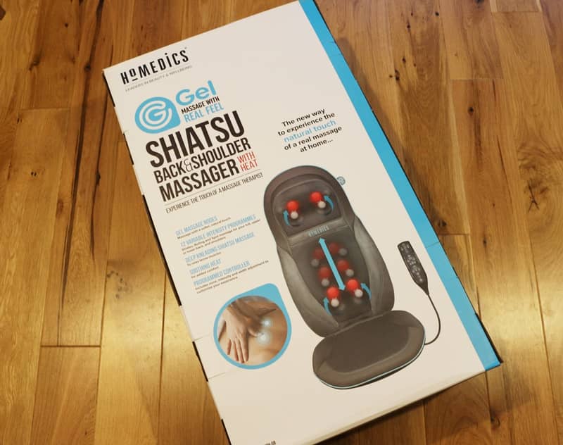 HoMedics Gel Shiatsu Back and Shoulder Massager (Pin Pack) 0