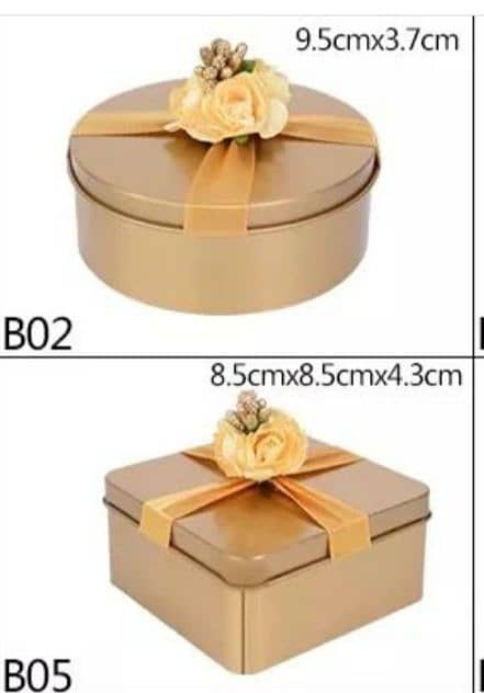 Sweet Box , Bid Box . Gift Box . Event Box , Tin Box , birthday box 0
