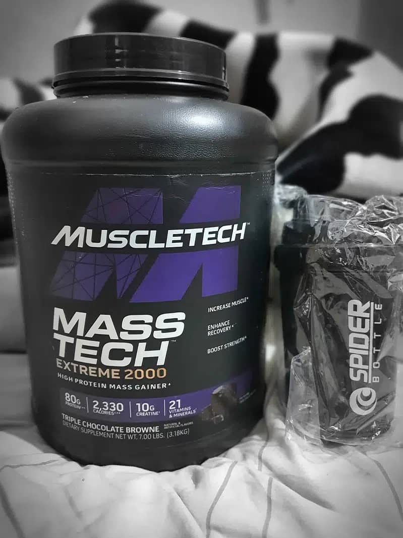 Mass-Tech Extreme Imported Muscle Gainer Protein Supplements 0