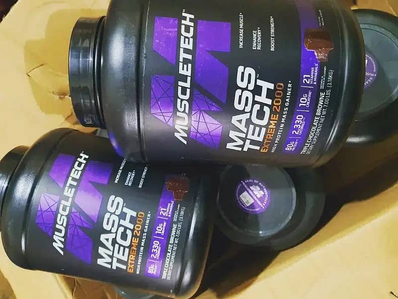 Mass-Tech Extreme Imported Muscle Gainer Protein Supplements 3