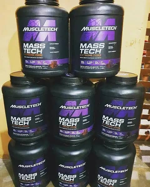 Mass-Tech Extreme Imported Muscle Gainer Protein Supplements 6