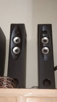 F & D T60X woofer and speakers