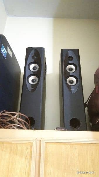 F & D T60X woofer and speakers 1