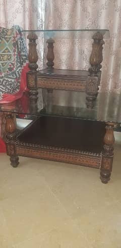 Center table wooden