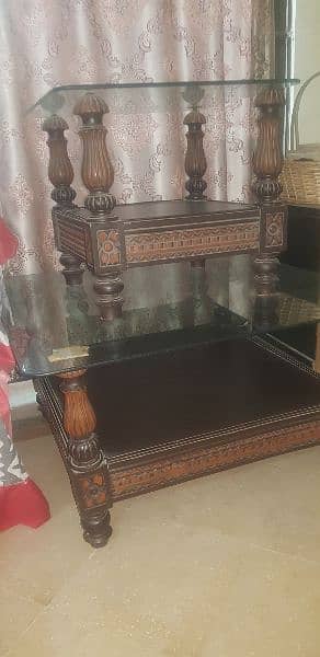 Center table wooden 3