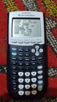 TEXAS INSTRUMENTS TI-84 PLUS GRAPHICS GRAPHING CALCULATOR