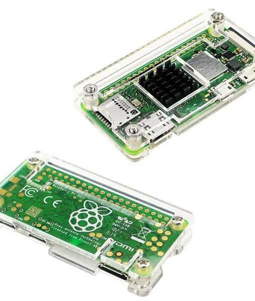 Raspberry Pi Zero W,  V. 1.1 with Casing and cables 2