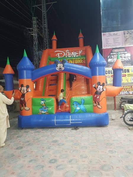 jumping castle & jumping slide for rent, magic show Balloon decoration 0