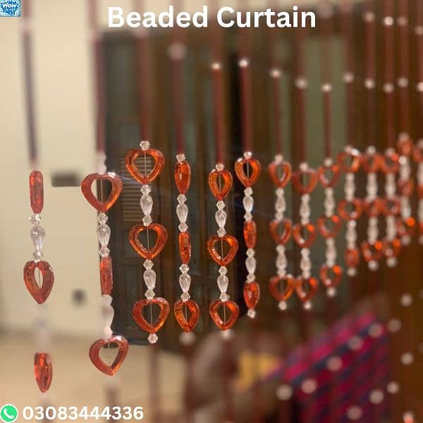 Beaded Curtains with mirror work 0