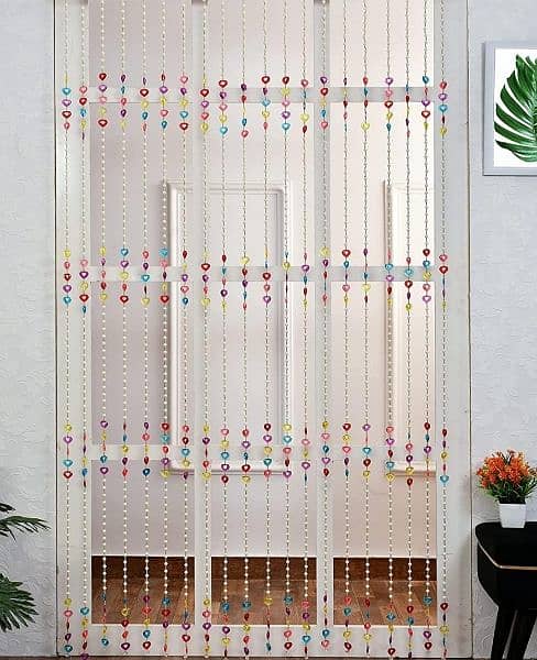 Beaded Curtains with mirror work 2