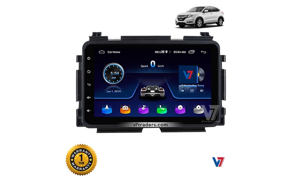 V7 Honda Vezel Car Android LCD LED Panel GPS navigation 0