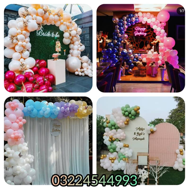 Dj Sound, Balloons Decor, Lights, Event Planner, Smd Screens, Catering 11