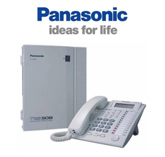 PANASONIC HIGH QUALITY TELEPHONE EXCHANGE 4 24 PTCL INTERCOM PABX 0