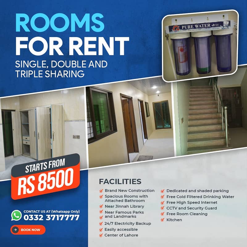 Brand New Fully Furnished and Serviced Rooms in the center of Lahore 5