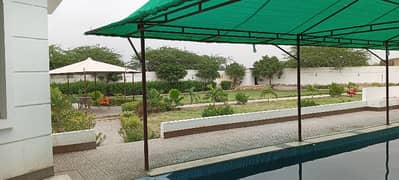 farm house and guest house . at super highway n Gulshan hadeed 0