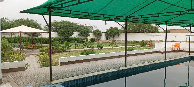 farm house and guest house . at super highway n Gulshan hadeed 2