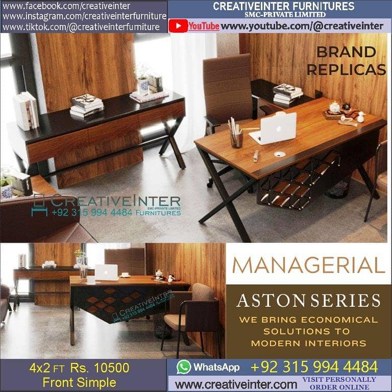 Conference Executive Office Side Table Reception Counter Desk Meeting 11