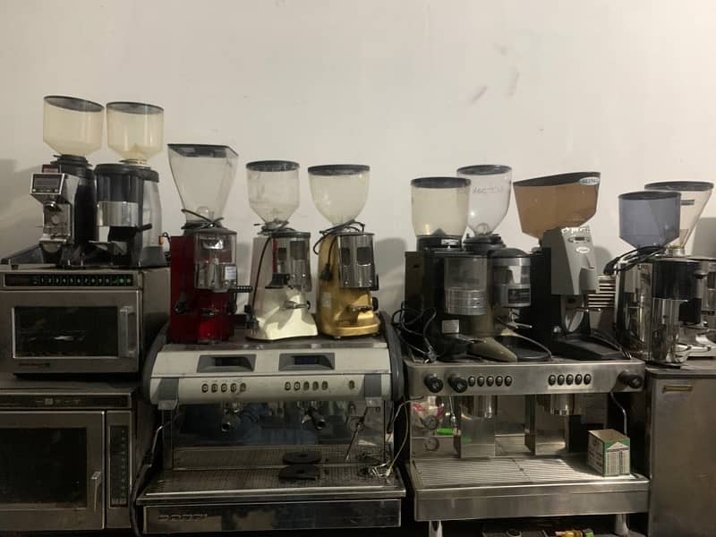 coffee grinder and machines 2