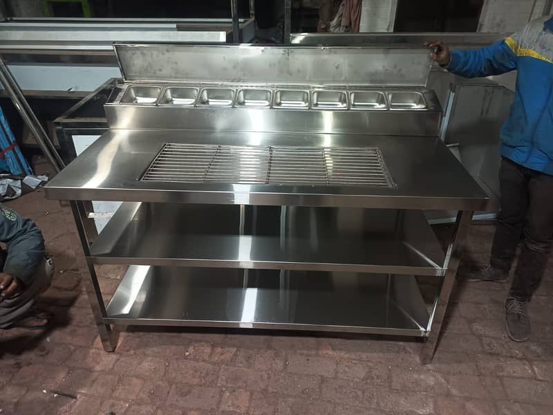 Working table, working table for resturant / kitchen equipment, Sink 1