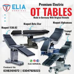 Premium Electric OT Tables Made in Germany with original Remotes 0