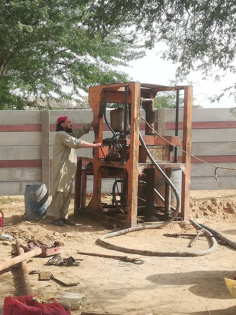 Water Boring / Drilling, Bore well, Pump Services (03182048552) 2