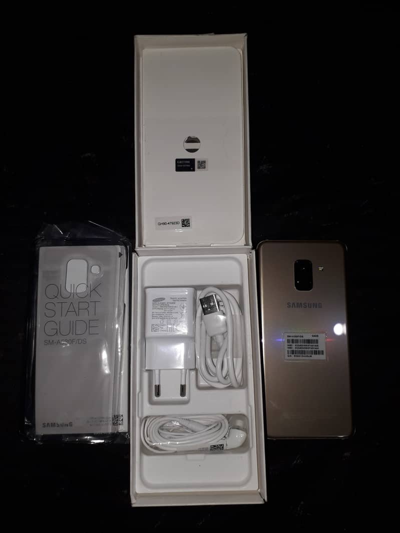 Samsung A8 Gold 4/64 Gb Dual Sim Sd Card 1Tb Supported 0