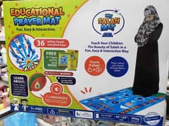 EID Gift for kids to offer Prayers | Educational Prayer Mat