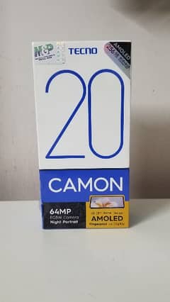 Tecno Camon 20 Box Packed 8gb 256gb