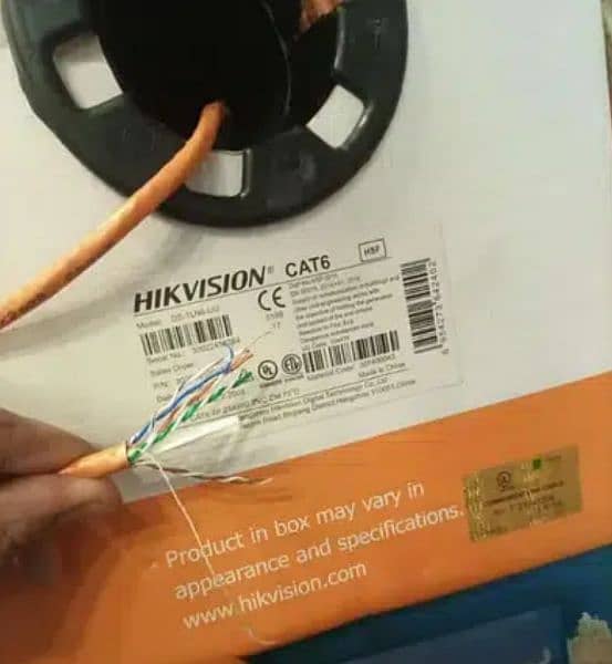Hikvision Cat6 Networking Cable 1