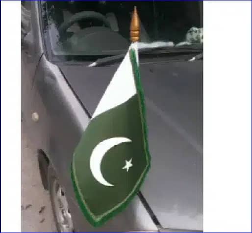 Pakistan flag for Car use for 14 August or Exective car, 03008003560 6