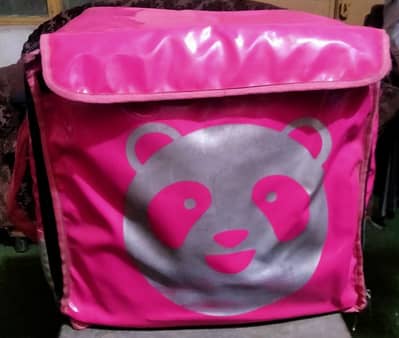 Food panda Bag for sell / Fast food Delivery Bags / Condition 8/10