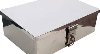 Light Weight Stainless Steel Tool Storage Box, for Home, 0