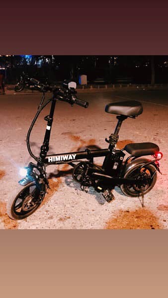 HIMIWAY Foldable Electric Bicycle 1