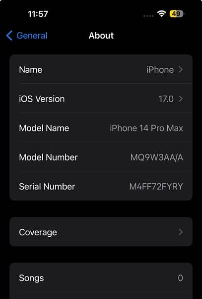 iphone 14 promax 256gb gold 1