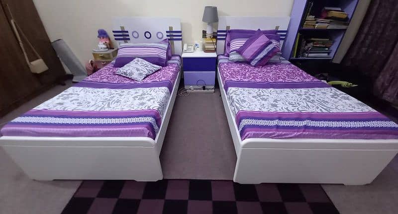 Girls bed set 1
