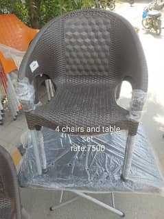 high quality plastic chairs and tables and Wifi supported kids tablets
