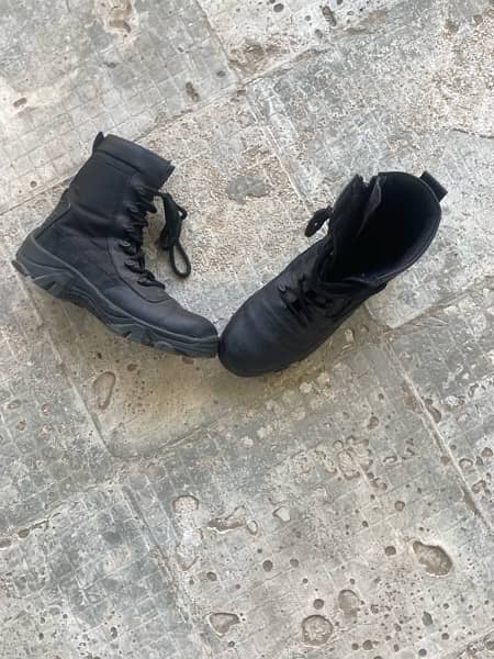 Black Security Boots 3