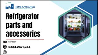 All Types Of Parts & Accessories Refrigerator Fridges Washing Machine