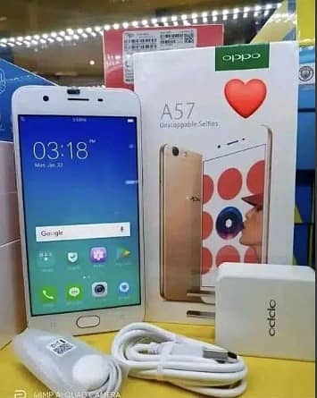 Oppo A57 , Oppo F1s 4gb 64gb box with all accessorie 0