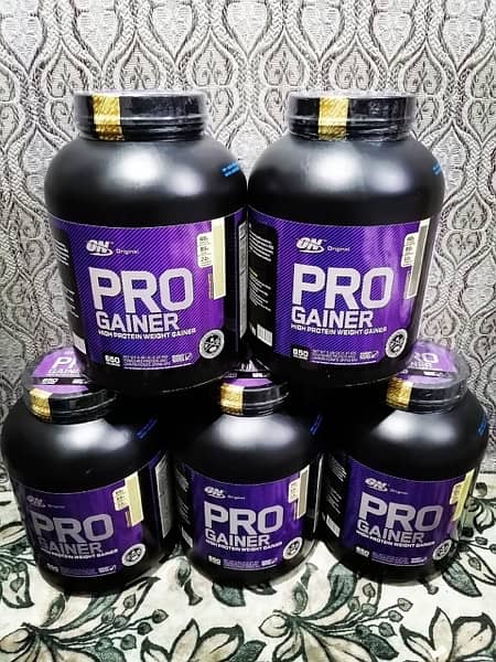 all type of protein and mass weight gainer 4