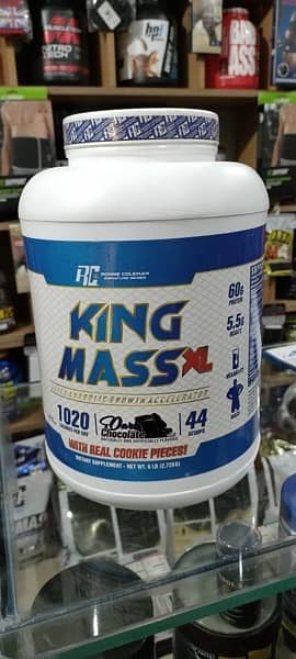 all type of protein and mass weight gainer 6