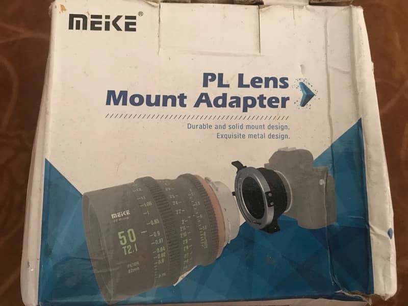 Meike Lens Adapter for PL-Mount Lens to Canon RF-Mount Camera 0