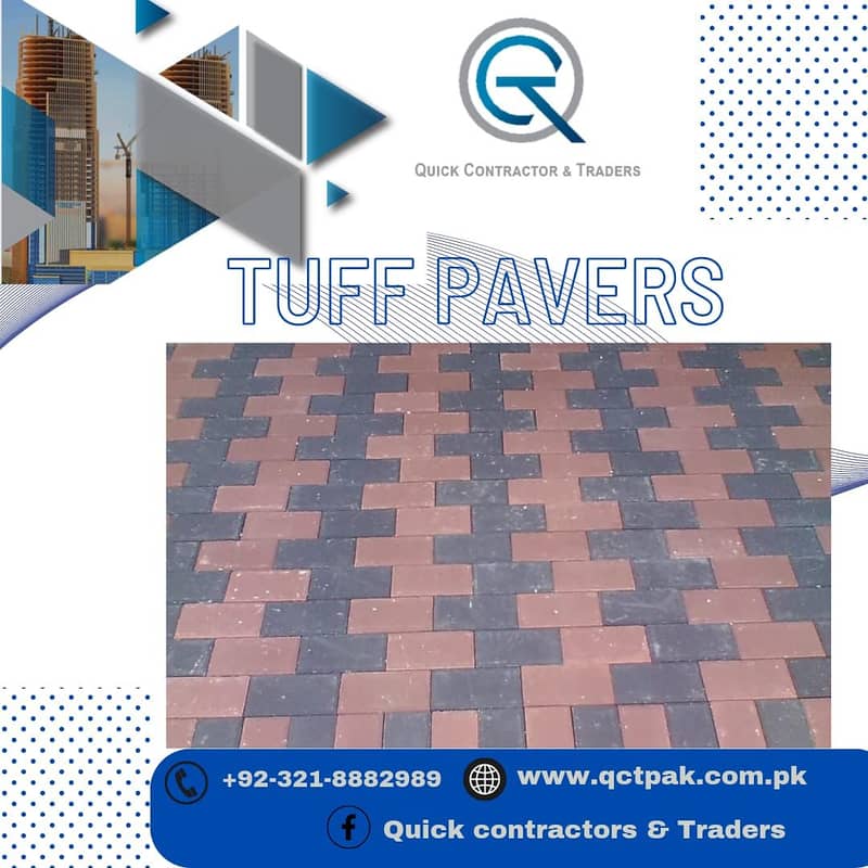 fly ash bricks/ tuff tiles / pravers / concrete blocks in all pakistan 15